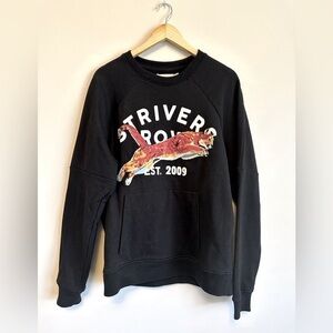 Strivers Row Tiger Graphic Crewneck Sweatshirt Size Large
